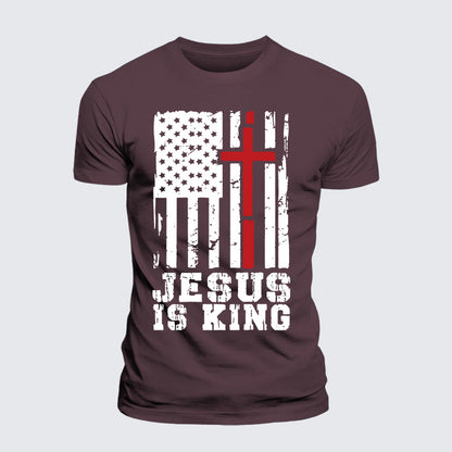 Luxe Mercerized Cotton Tee - Jesus Is King
