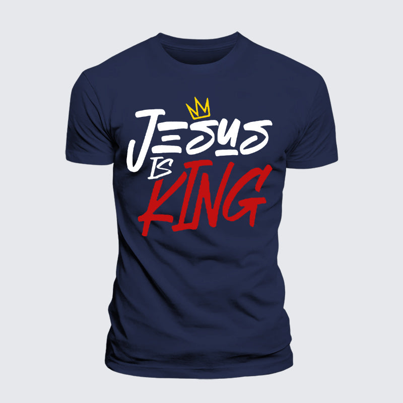 Luxe Mercerized Cotton Tee - Jesus Is King