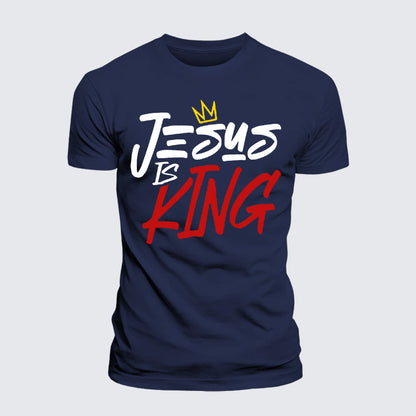 Luxe Mercerized Cotton Tee - Jesus Is King