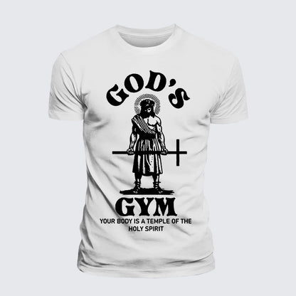Luxe Mercerized Cotton Tee - Your Body Is A Temple Of The Holy Spirit