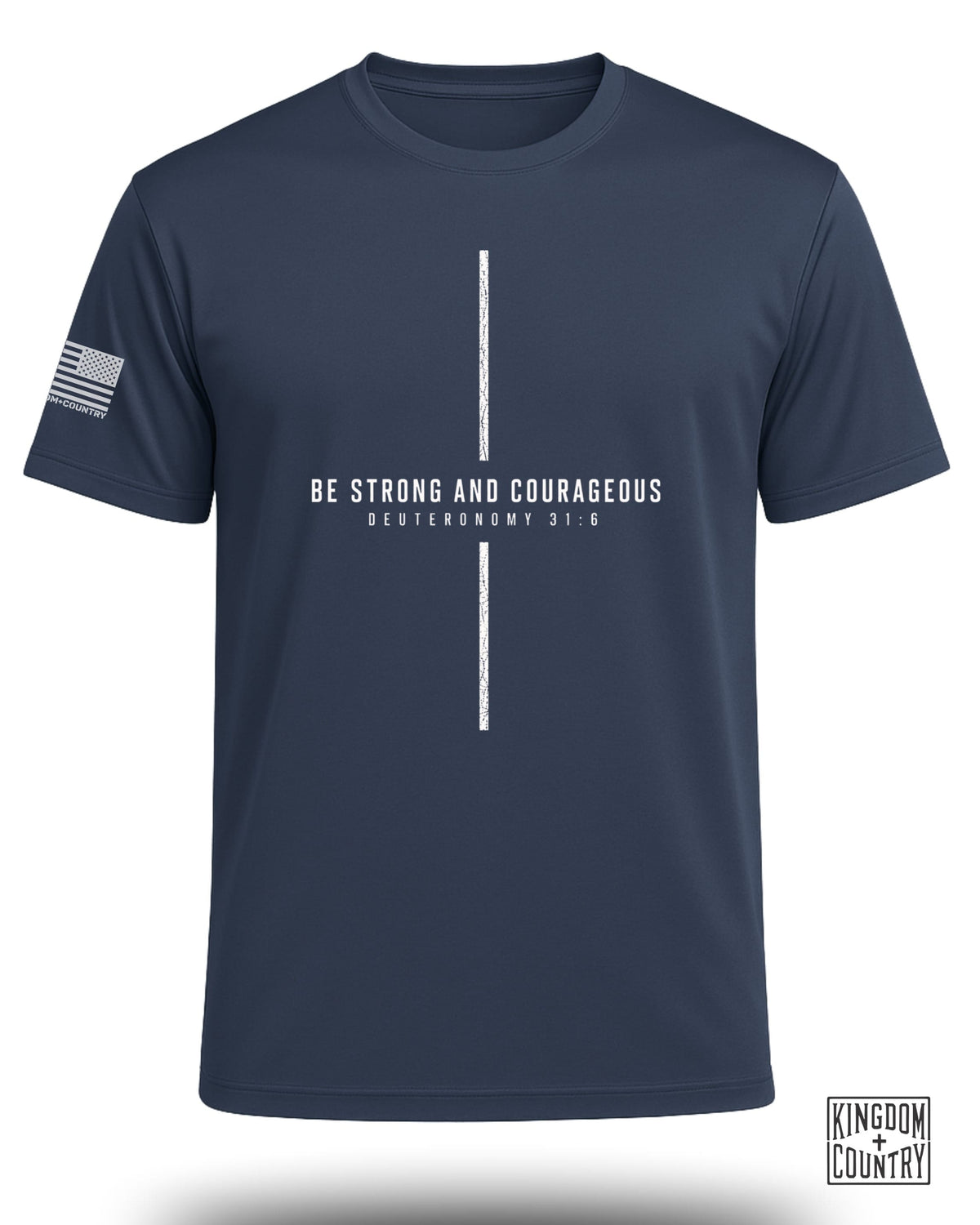 Be Strong And Courageous Performance Shirt