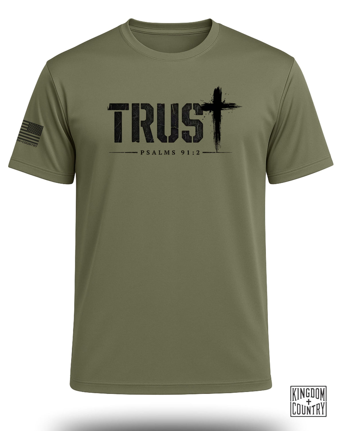 Trust Psalm 91:2 Performance Shirt