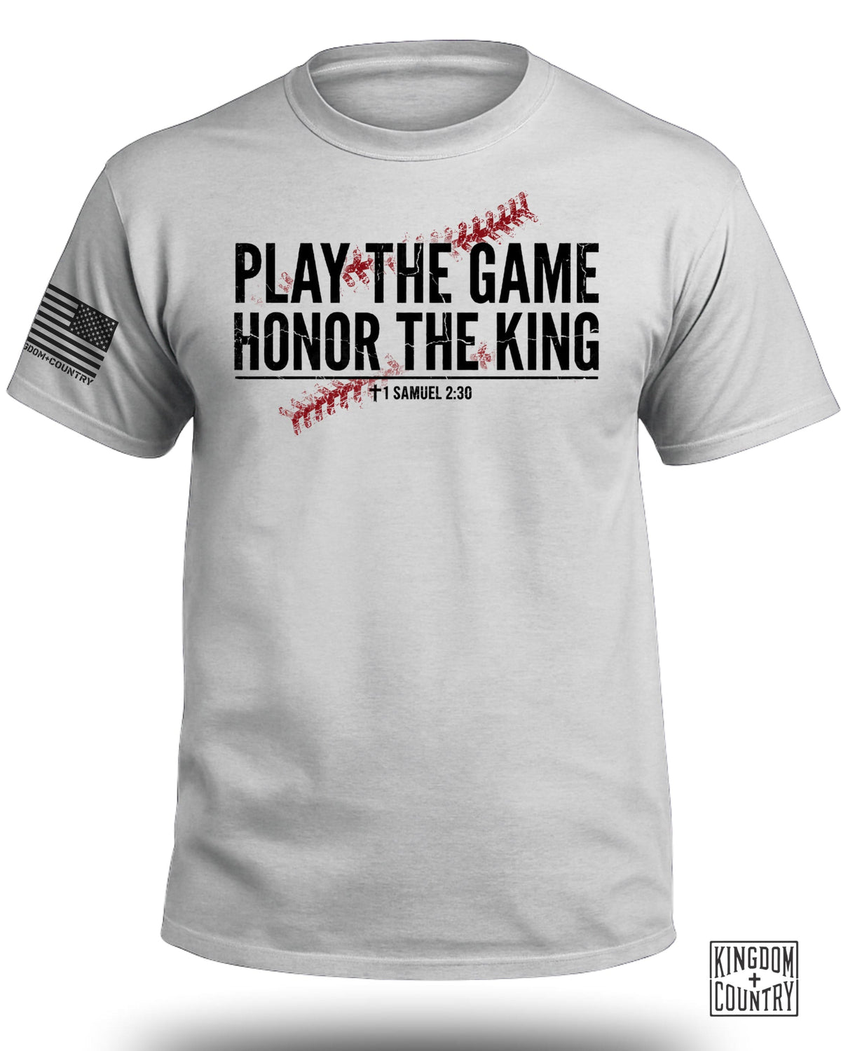 Play The Game Honor The King Bball T-Shirt