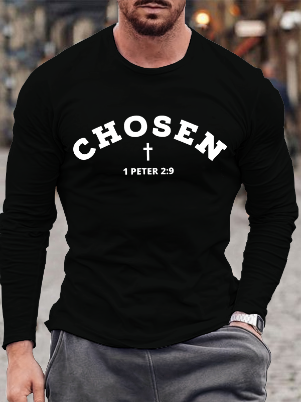 Chosen 1 Peter 2:9  Long Sleeve T-Shirt