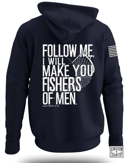 Follow Me Fishers of Men Hoodies