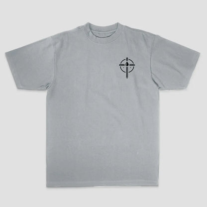 Saved By The Blood Printed Men's T-shirt