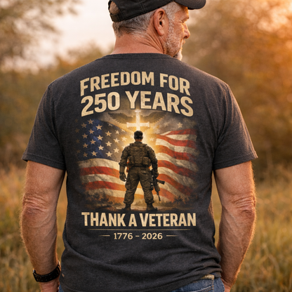 Freedom For Thank A Veteran T-Shirt