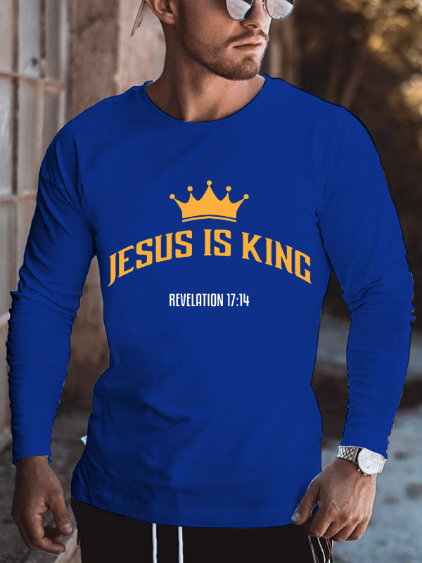Jesus Is King  Long Sleeve T-Shirt