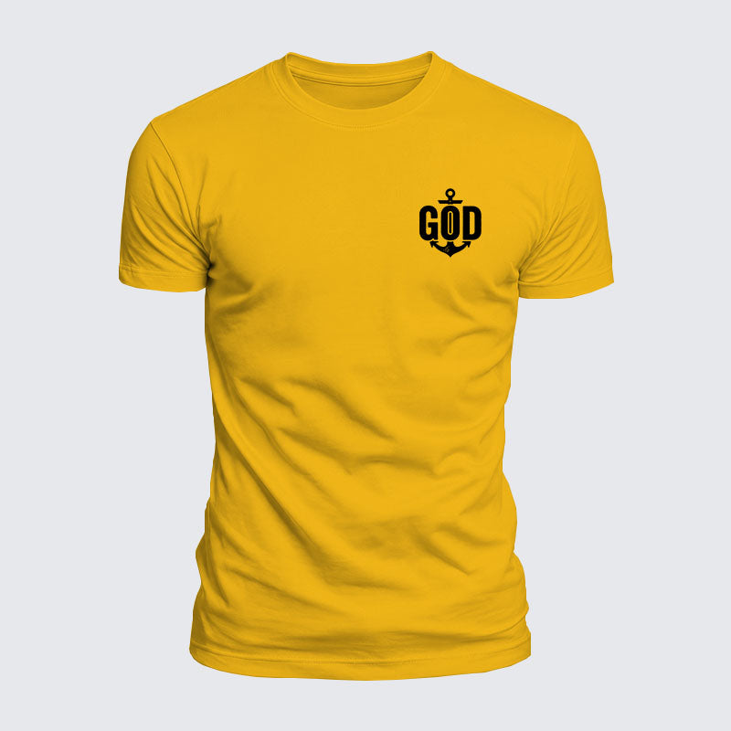 Luxe Mercerized Cotton Tee - God Faith