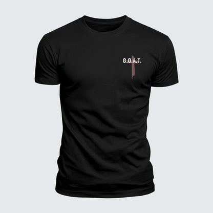 Luxe Mercerized Cotton Tee - Goat God Over All Things