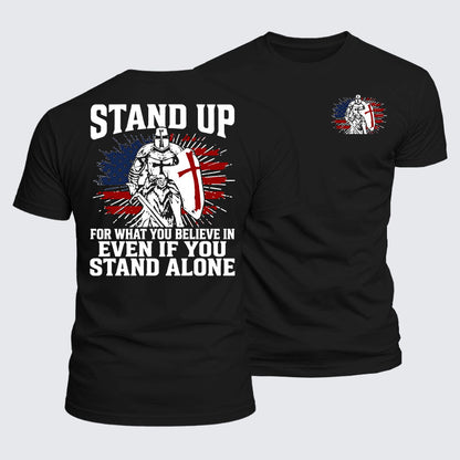 Luxe Mercerized Cotton Tee - Stand Up For What You Believe