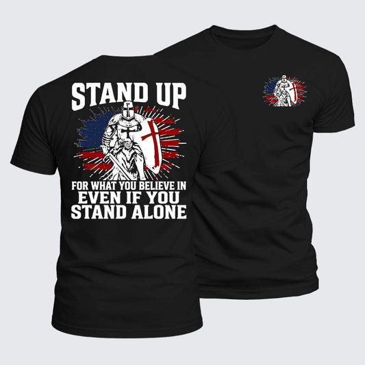 Luxe Mercerized Cotton Tee - Stand Up For What You Believe