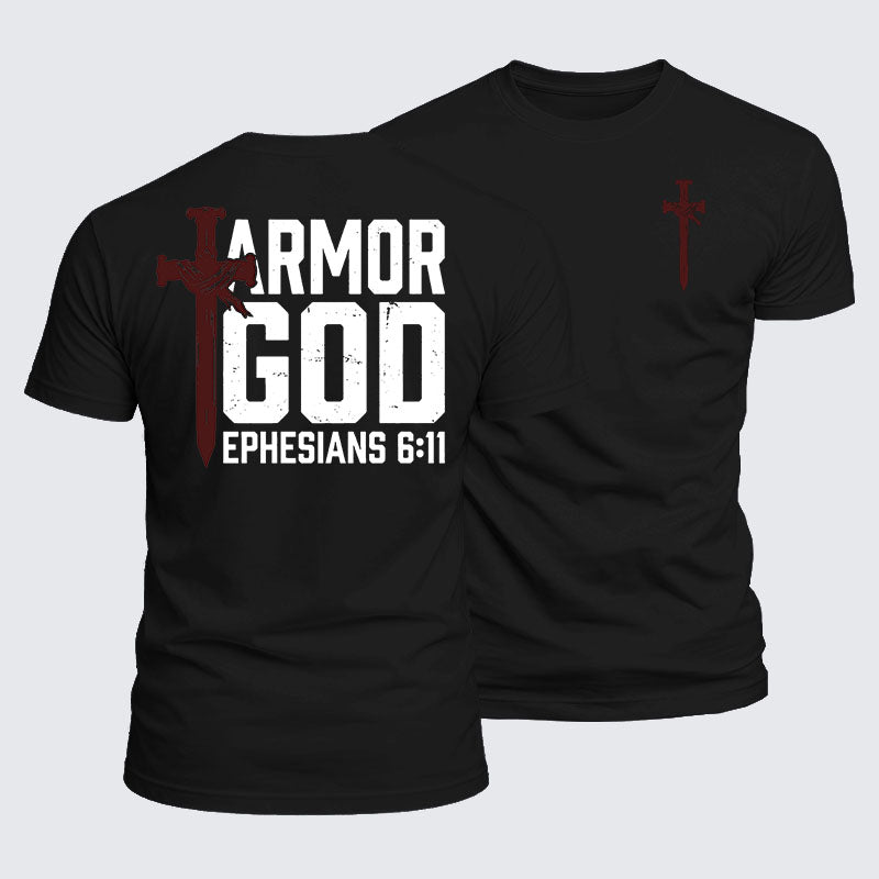 Luxe Mercerized Cotton Tee - Armor Of God