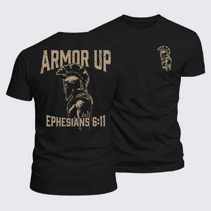 Luxe Mercerized Cotton Tee - Armor Up