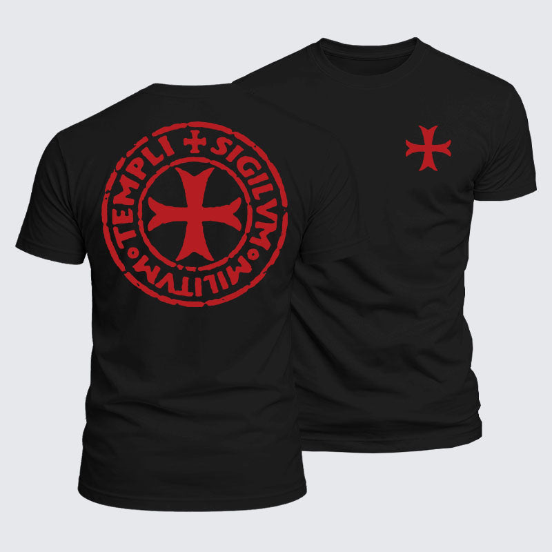 Luxe Mercerized Cotton Tee - Knights Templar