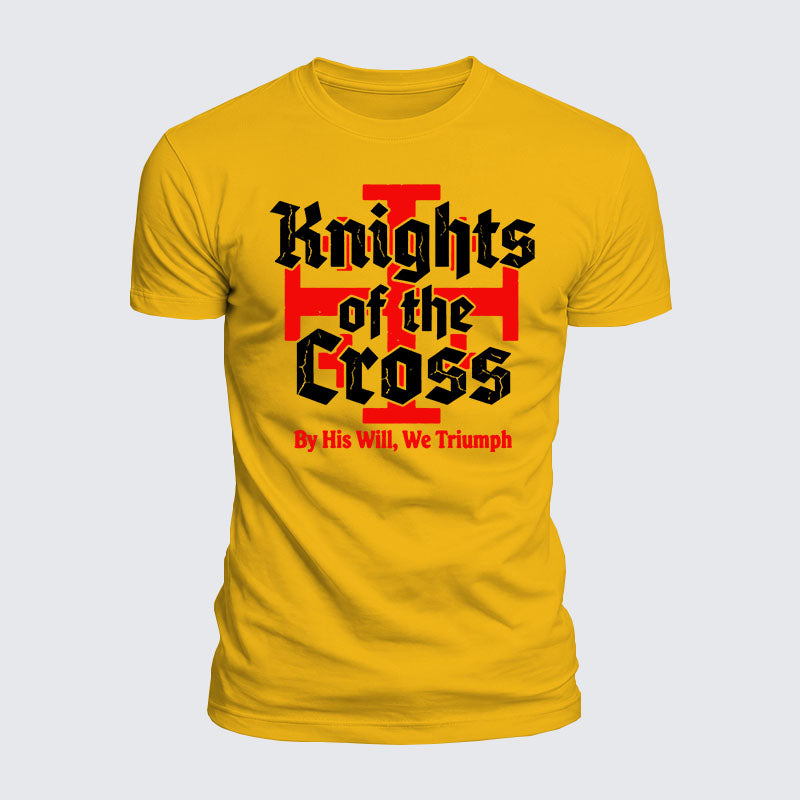 Luxe Mercerized Cotton Tee - Knights of the Cross