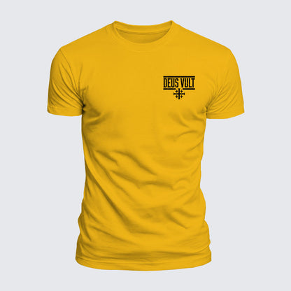 Luxe Mercerized Cotton Tee - Deus Vult