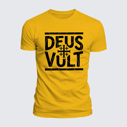 Luxe Mercerized Cotton Tee - Deus Vult