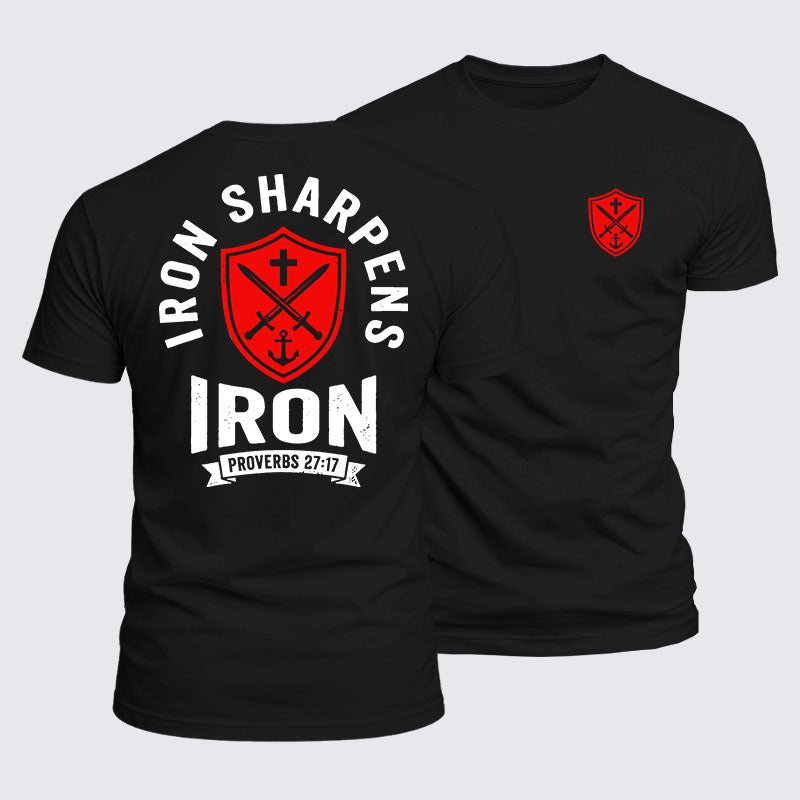 Luxe Mercerized Cotton Tee - Iron Sharpens Iron