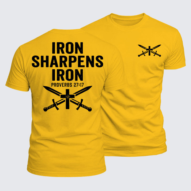 Luxe Mercerized Cotton Tee - Iron Sharpens Iron
