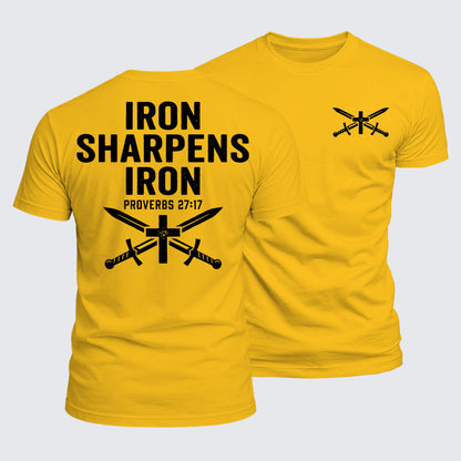 Luxe Mercerized Cotton Tee - Iron Sharpens Iron