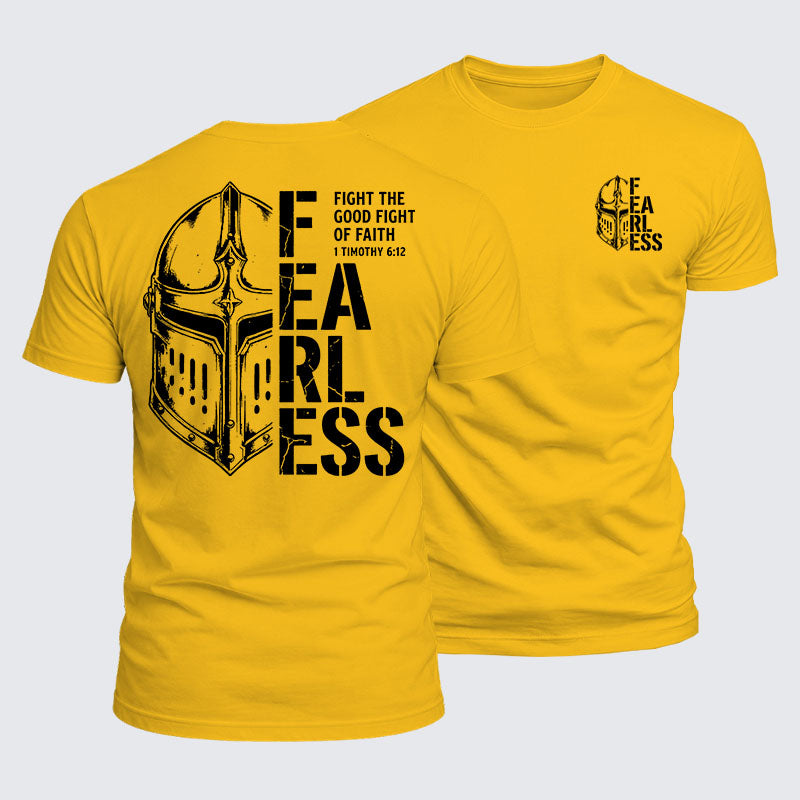 Luxe Mercerized Cotton Tee - Fearless