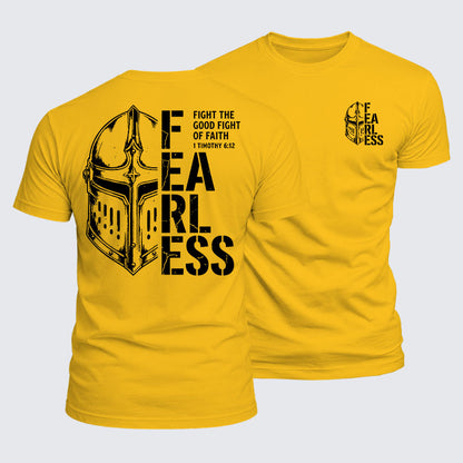 Luxe Mercerized Cotton Tee - Fearless