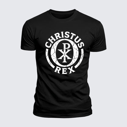 Luxe Mercerized Cotton Tee - Ave Christus Rex