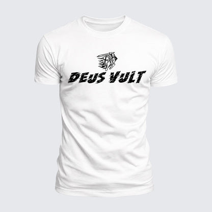 Luxe Mercerized Cotton Tee - Deus Vult