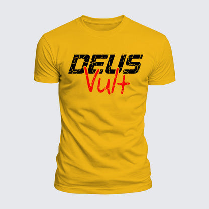Luxe Mercerized Cotton Tee - Deus Vult