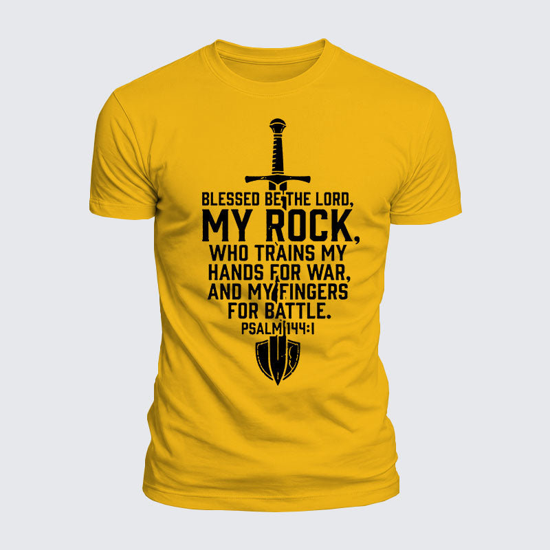 Luxe Mercerized Cotton Tee - Blessed Be The Lord