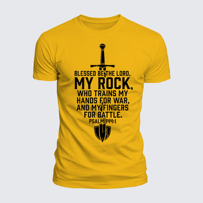 Luxe Mercerized Cotton Tee - Blessed Be The Lord