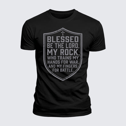 Luxe Mercerized Cotton Tee - Blessed Be The Lord