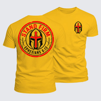 Luxe Mercerized Cotton Tee - Stand Firm