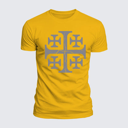 Luxe Mercerized Cotton Tee - Deus Vult