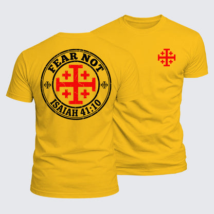 Luxe Mercerized Cotton Tee - Fear Not Isaiah 41:10