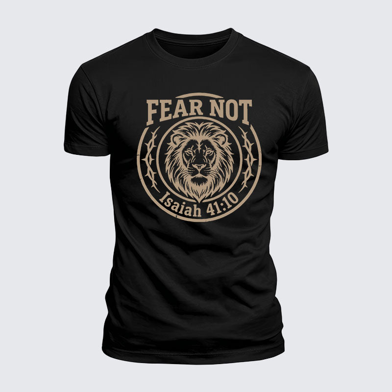 Luxe Mercerized Cotton Tee - Fear Not Isaiah 41:10