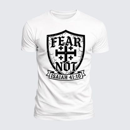 Luxe Mercerized Cotton Tee - Fear Not Isaiah 41:10