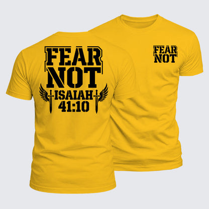 Luxe Mercerized Cotton Tee - Fear Not Isaiah 41:10