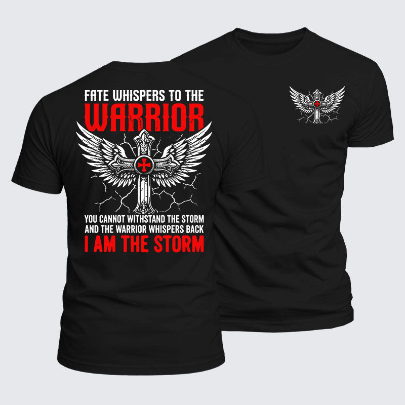 Luxe Mercerized Cotton Tee - I Am The Storm