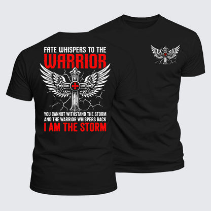Luxe Mercerized Cotton Tee - I Am The Storm