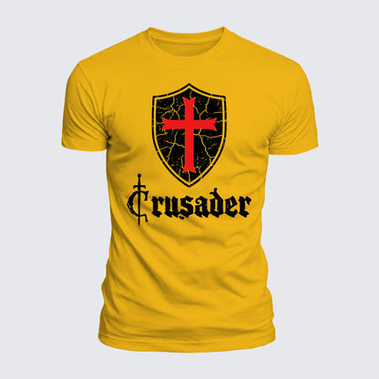 Luxe Mercerized Cotton Tee - Crusader