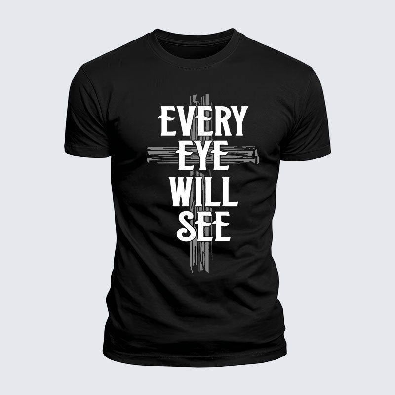 Luxe Mercerized Cotton Tee -  Every Eye Will See