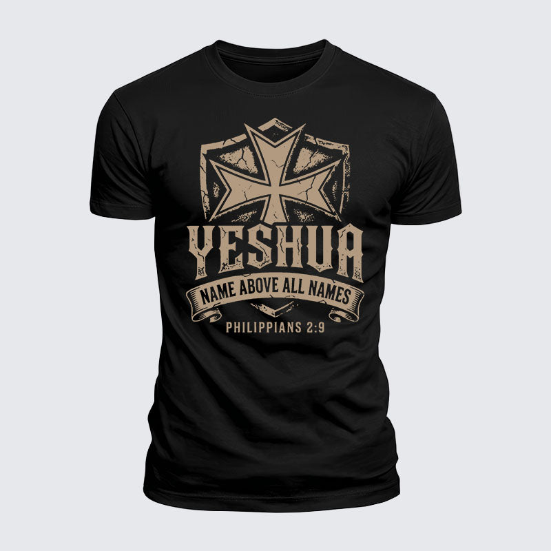 Luxe Mercerized Cotton Tee -  Yeshua Name Above All Names