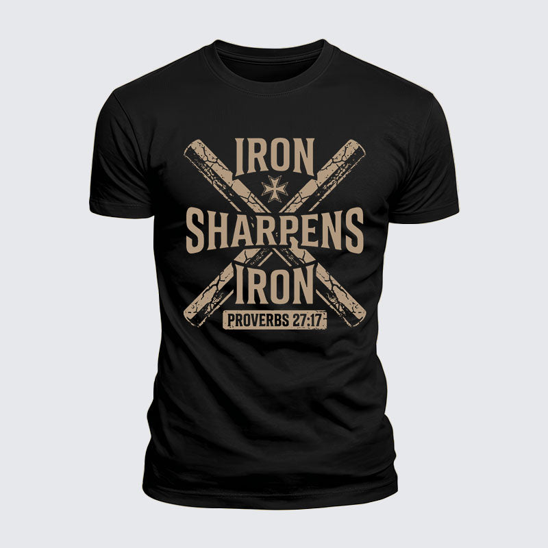Luxe Mercerized Cotton Tee -  Iron Sharpens Iron