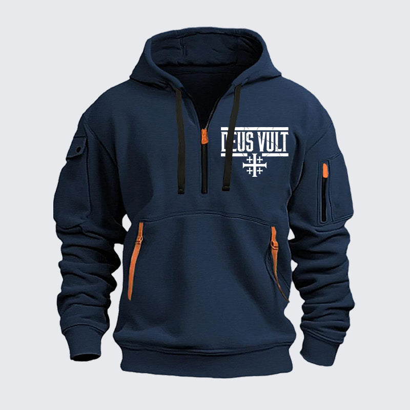 Zipper Hoodies - Deus Vult