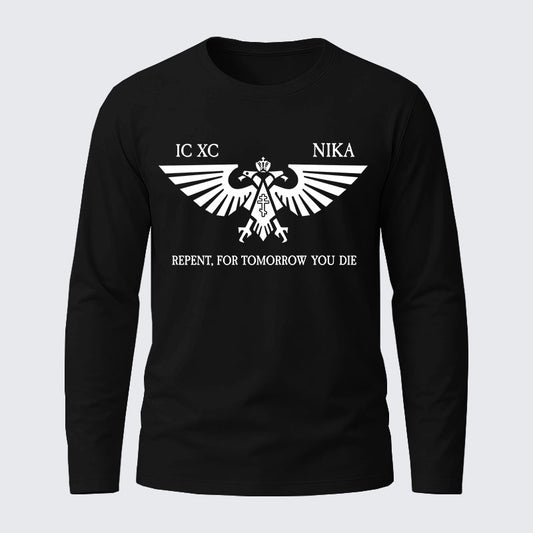 Orthodox Warhammer Cotton Long Sleeve T-Shirt