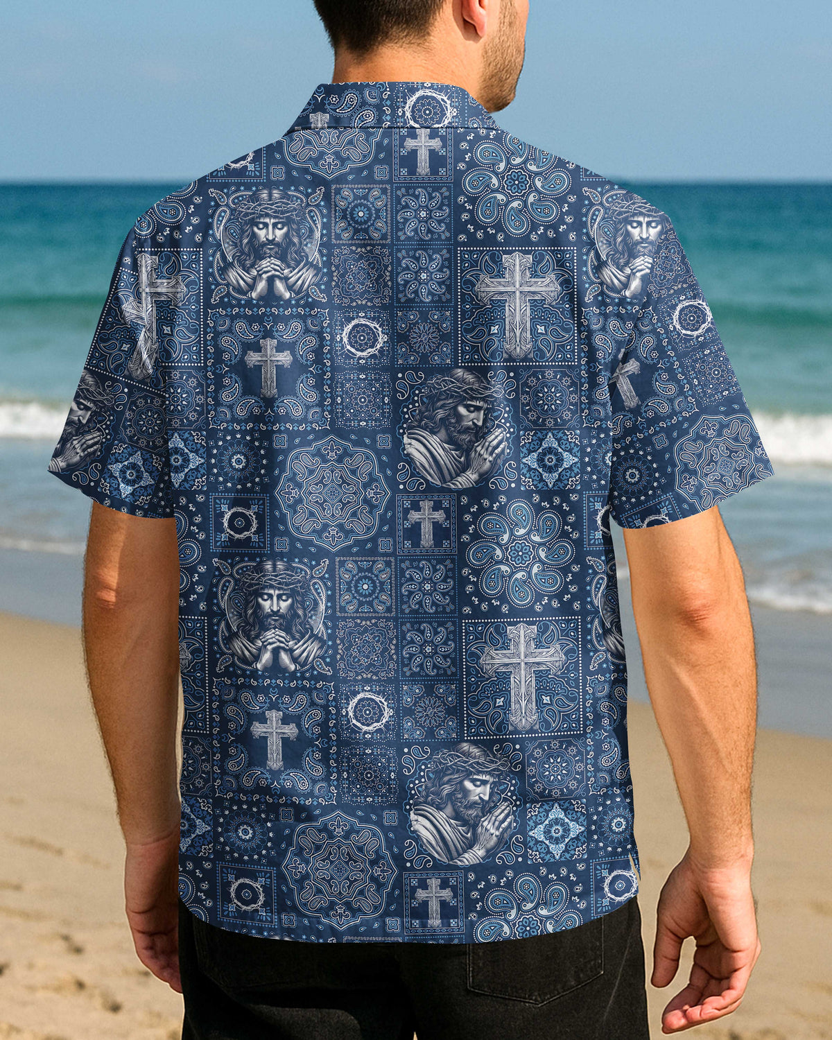 Sacred Cross Bandana Hawaiian T-Shirt
