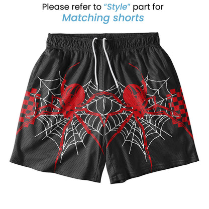 The Spider Taketh Hold With Her Hands Christian Mesh Jersey