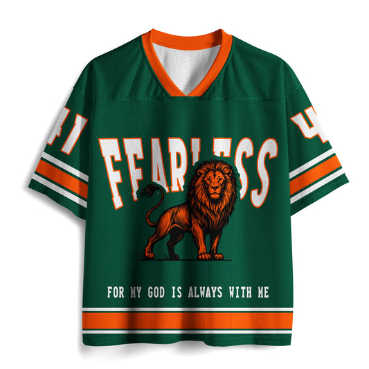 For My God Is Always With Me Christian Mesh Jersey